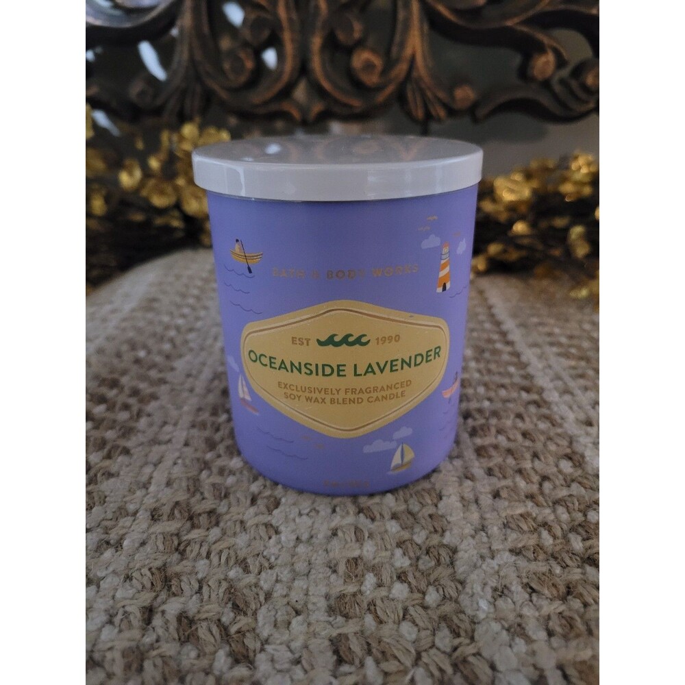 Oceanside Lavender - Bath and Body Works Single Wick Candle